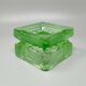 1970s Stunning Green Smoking Set By Antonio Imperatore in Murano Glass. Mad