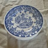 Lunéville blue English dinner plates