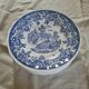 Lunéville blue English dinner plates