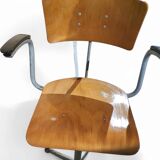 Friso Kramer for Ahrend Cirkel studio chair with arms / 1960s