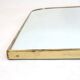Very large Italian mirror from the 1950s, 118x78 cm.