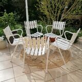 Vintage garden armchairs