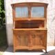 Two-body Art Nouveau 1900 sideboard stamped Georges Ernest Nowak
