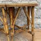 Ensemble de quatre tabourets en rotin