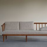 Mid Century Swedish Three Seater Sofa by Carl Malmsten, Model "Visingsö", 1960s