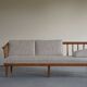 Canapé trois places suédois du milieu du siècle par Carl Malmsten, modèle « Visingsö », années 1960