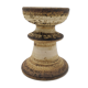 Scandinavian sandstone candle holder by Brigitte andrzejak