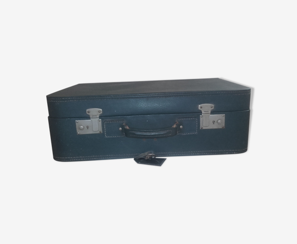 Valise verte année 50