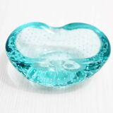 Bubble glass ashtray