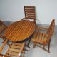 Ico Parisi garden seating set by Reguitti chairs / table