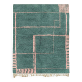 Tapis beni ouarine fait main traditionnel 250cmx150cm