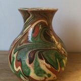 Vase en terre cuite émaillée Alsace Soufflenheim Savoie