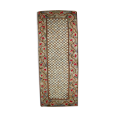Old American Carpet Hooked handmade 88cm x 210cm 1880s, 1B509