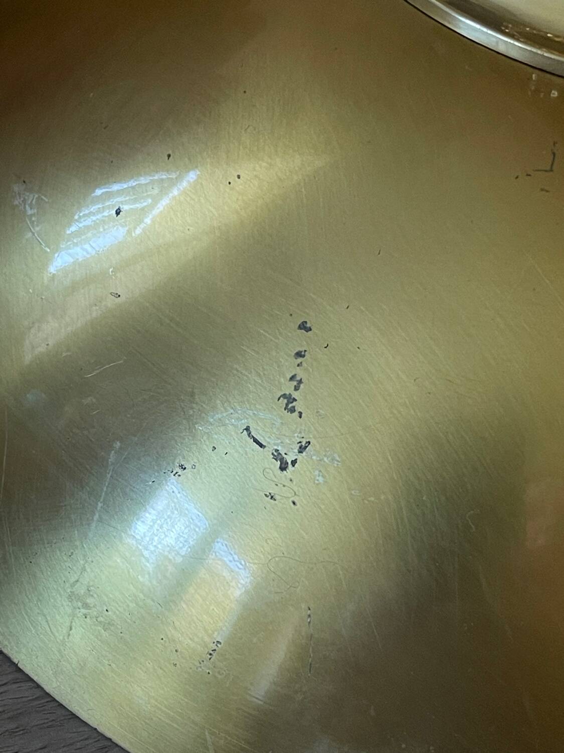 Relux Milano brass lamp with dimmer