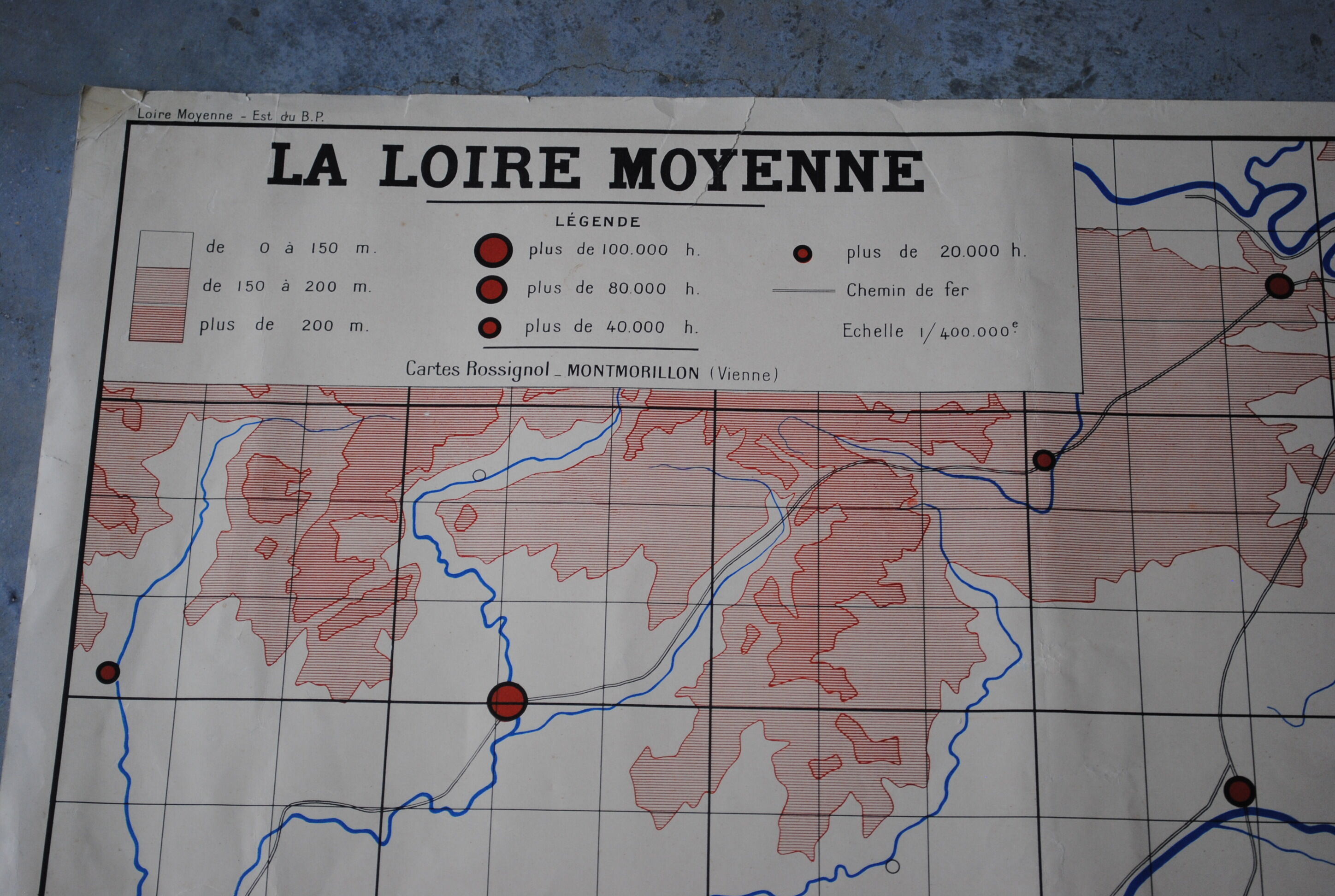 Nightingale School map is Paris Basin and Loire average