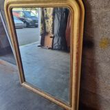 Golden trumeau mirror 130x100