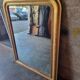 Golden trumeau mirror 130x100