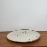 Round dish / Cake dish "La Colombe", 1950/60, Madeleine Brault