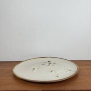 Plat rond / Plat à gateau  "La Colombe", 1950/60, Madeleine Brault