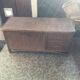 Low rattan furniture