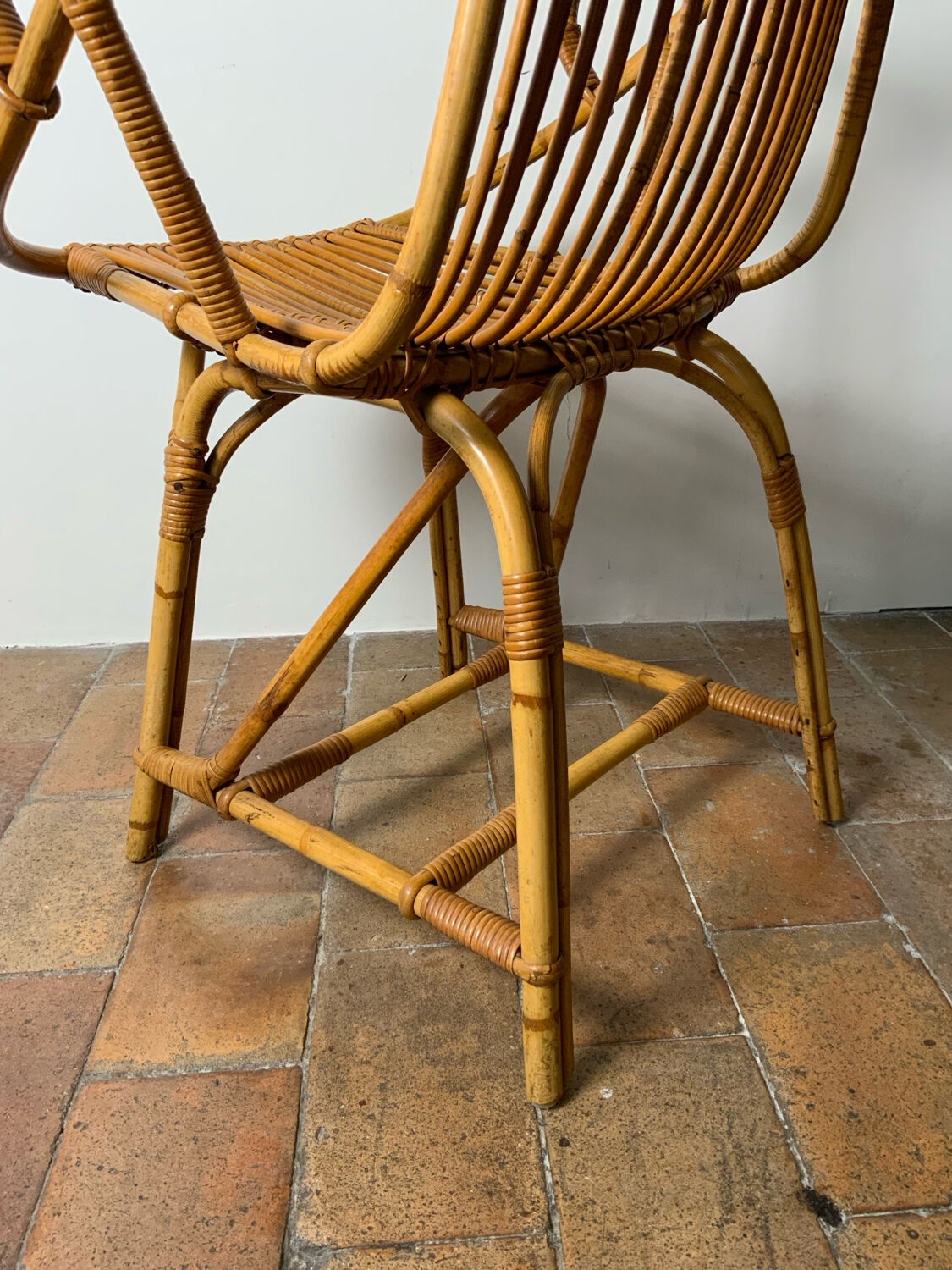 Vintage rattan chair