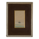 Watercolor on paper by Belval Sailboat 3 masts XXth