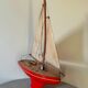 Tirot 400 French-made pond sailboat, vintage toy