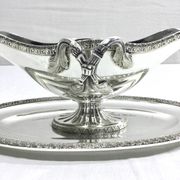 Nicolas Bourgeois – Saucière en Métal Argenté