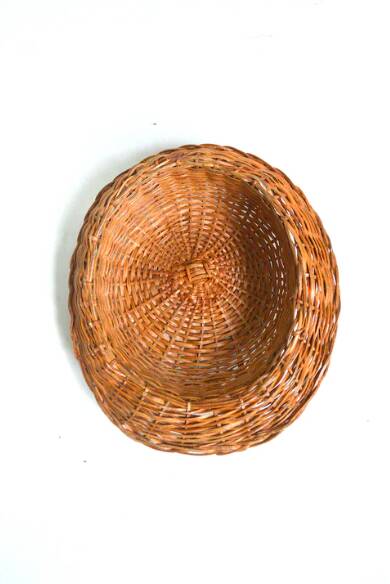 Rattan cap