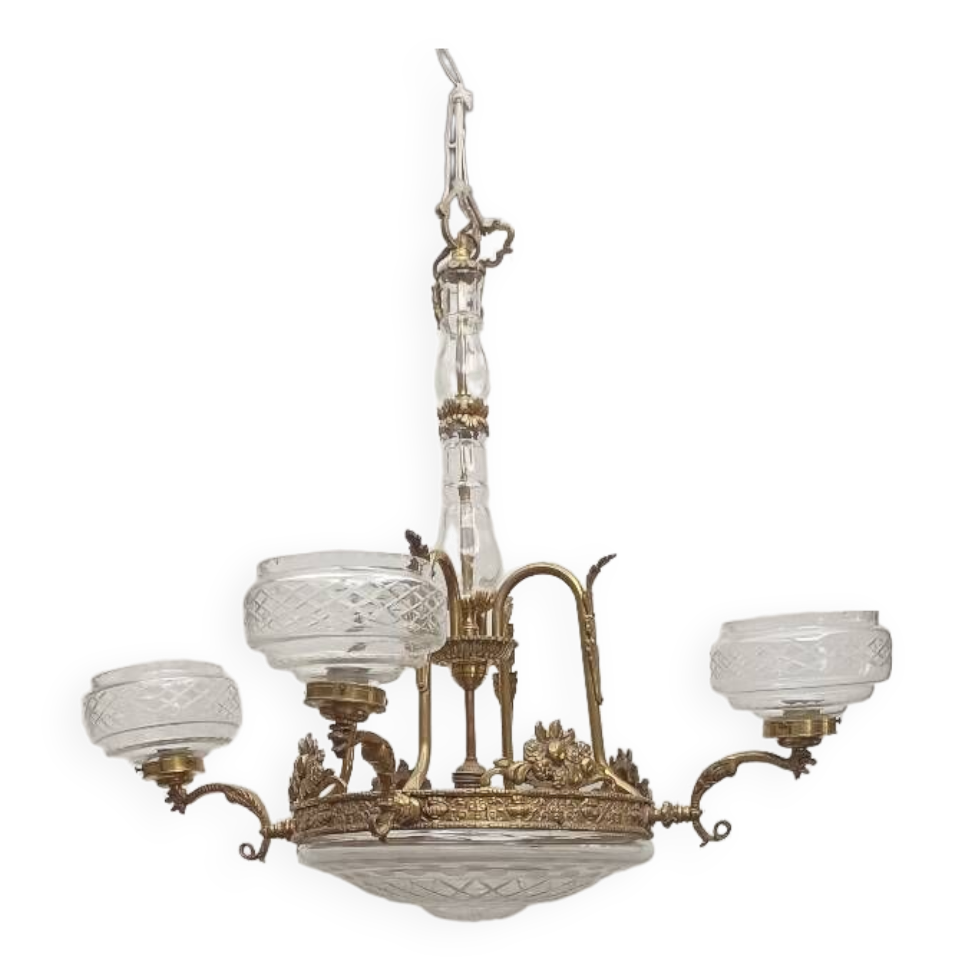 Gran lampara art déco