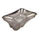 Rectangular Embossed Silver Plated Tray / Centerpiece by Olri, Italy