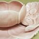 3 piece flower Charolles dessert set