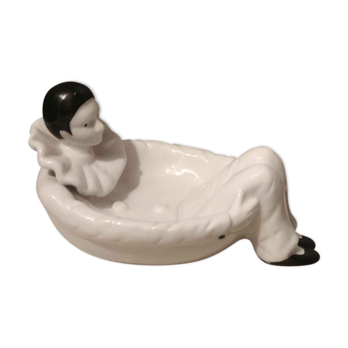 Trinket bowl pierrot vintage 70s/80s
