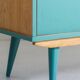 Secretary desk with plenty of storage, completely refurbished, circa 1960