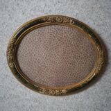 Old gilded wood frame