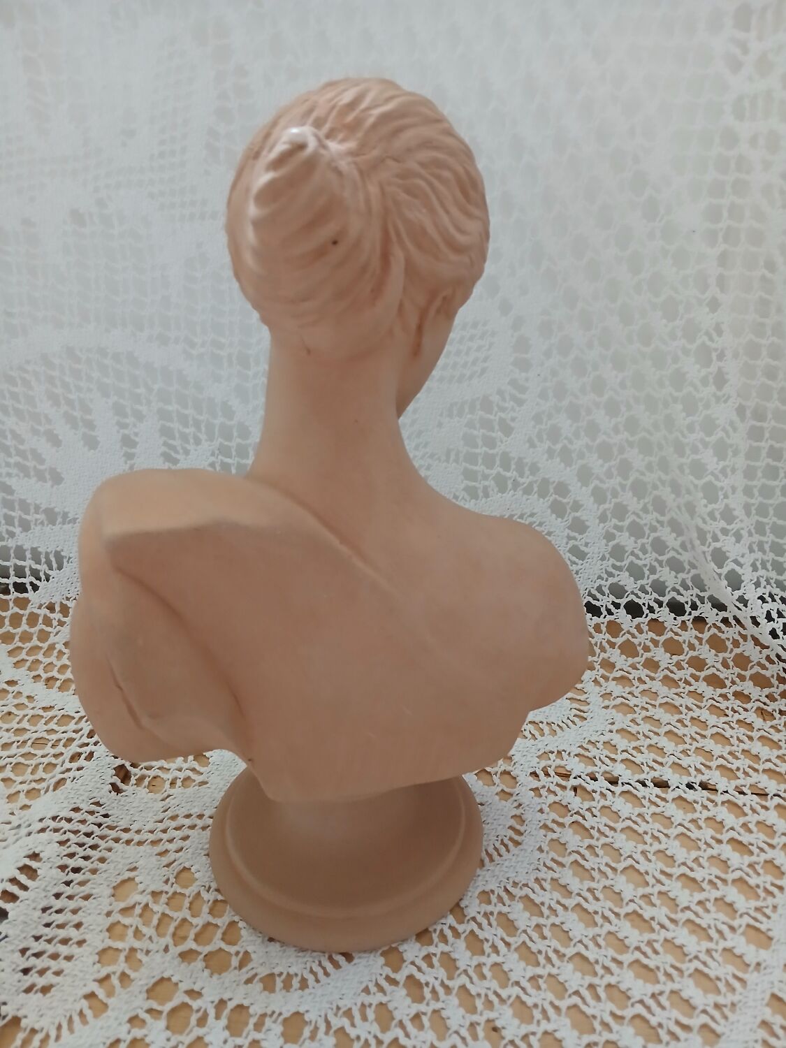 Terracotta bust of a woman
