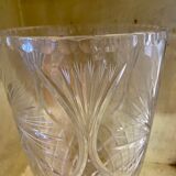 Bohemian crystal vase