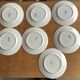 7 Dessert plates St Amand and Hamage Terre de Fer Byzantine model