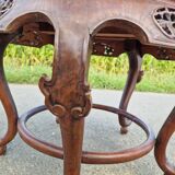 Pair of antique Chinese carved mahogany armchairs, circa 1960s
