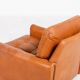 Danish Modern cognac leather armchairs from 1960’s