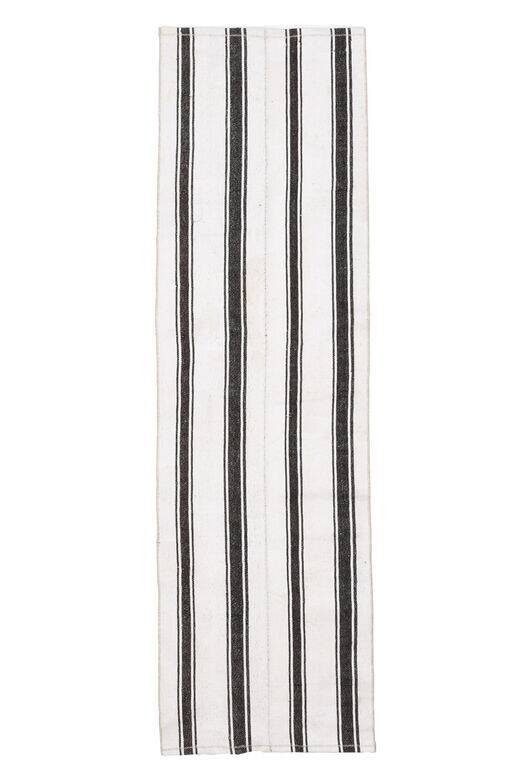 Vintage Striped Turkish Kilim Runner 60 x 243 cm