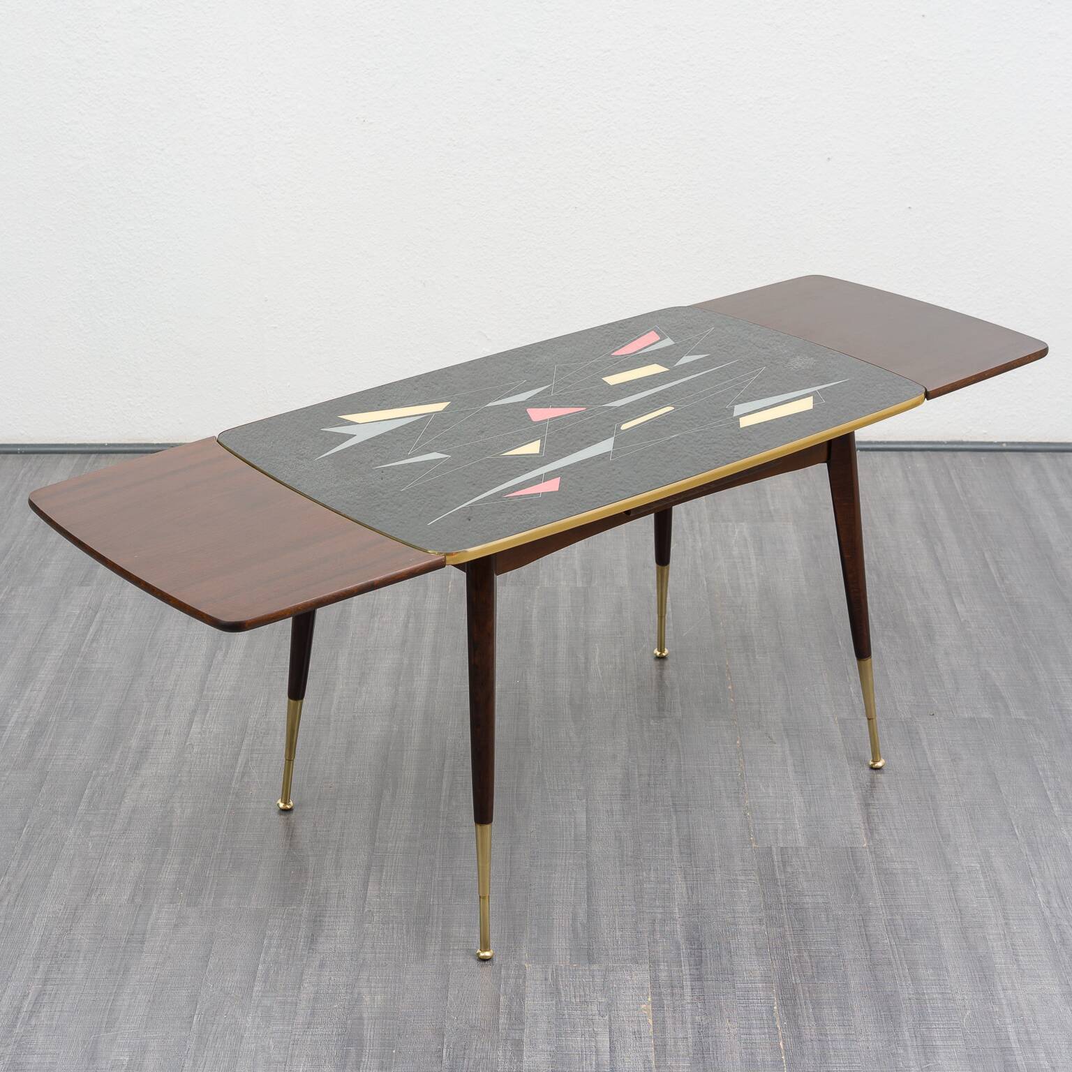 High-low table, vintage 50s