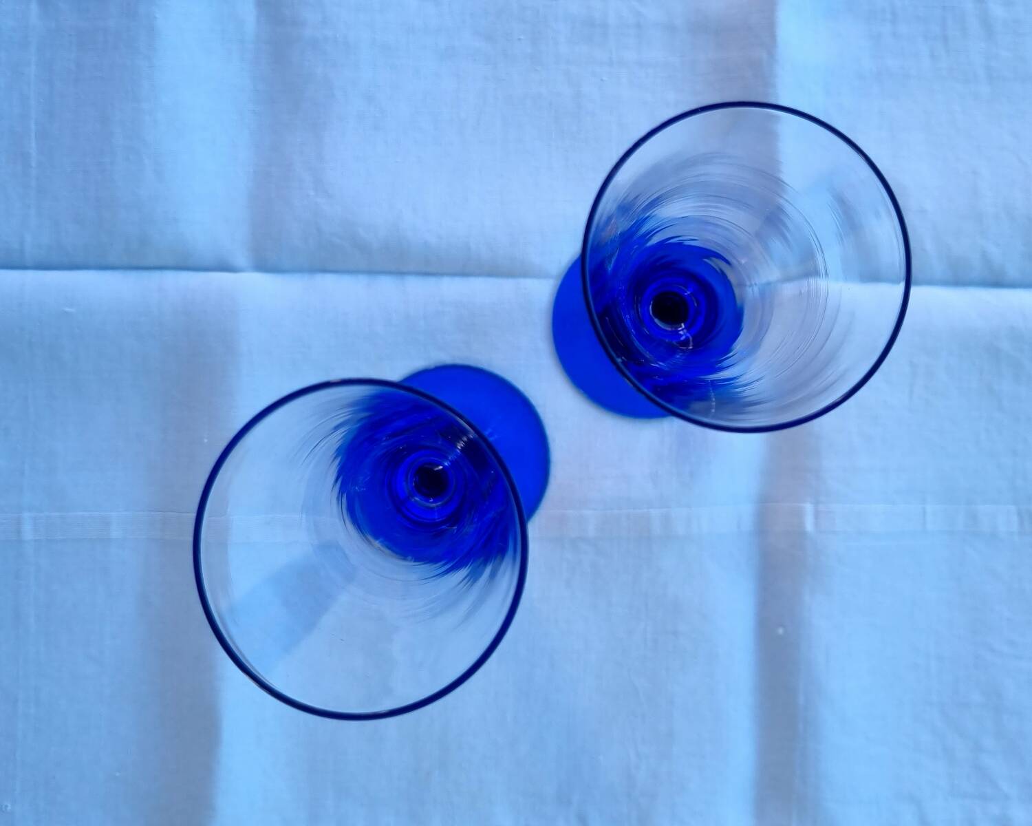 Pair of champagne flutes