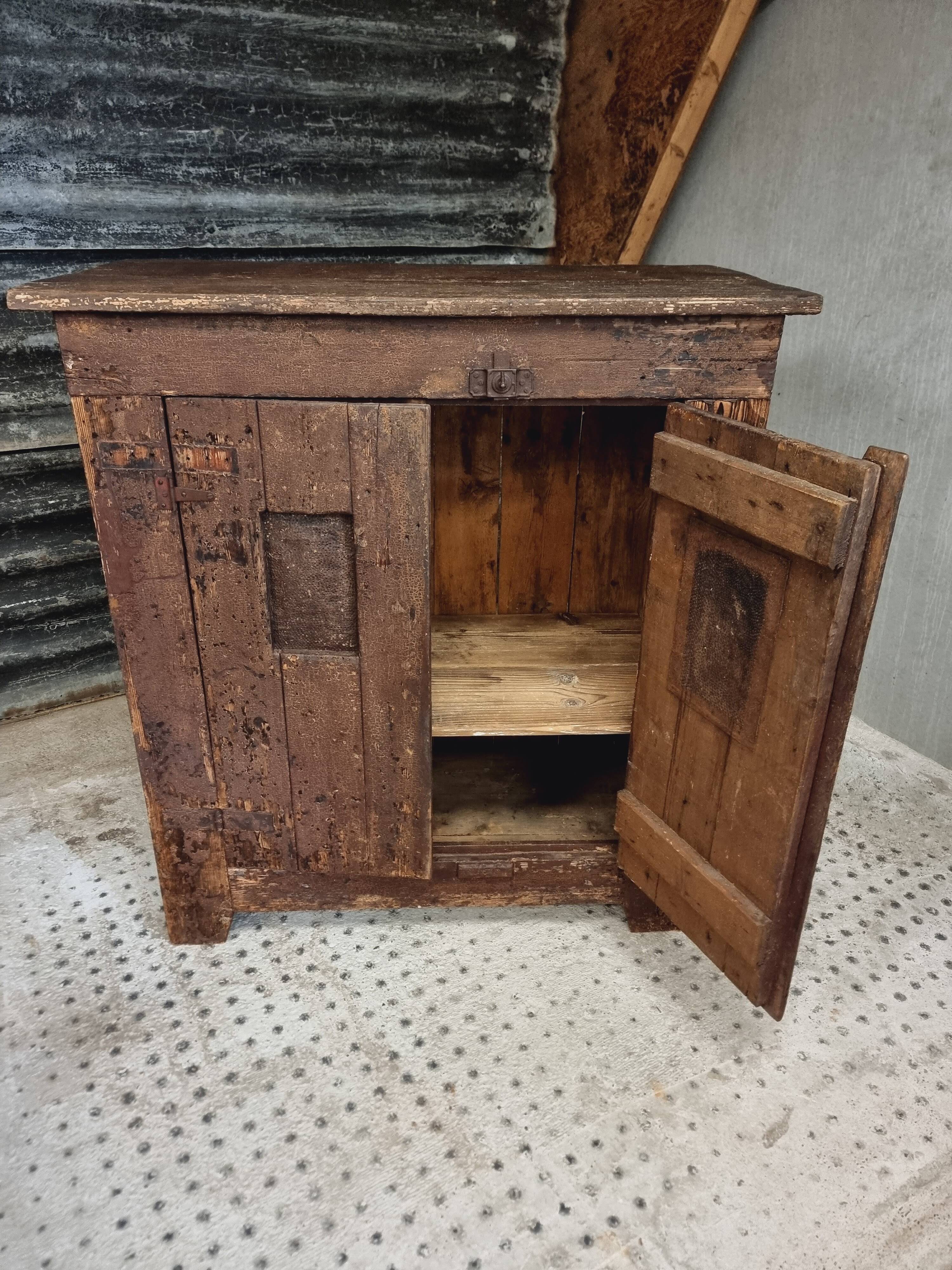 Antique cabinet French work cabinet sideboard cabinet 112x121 cm