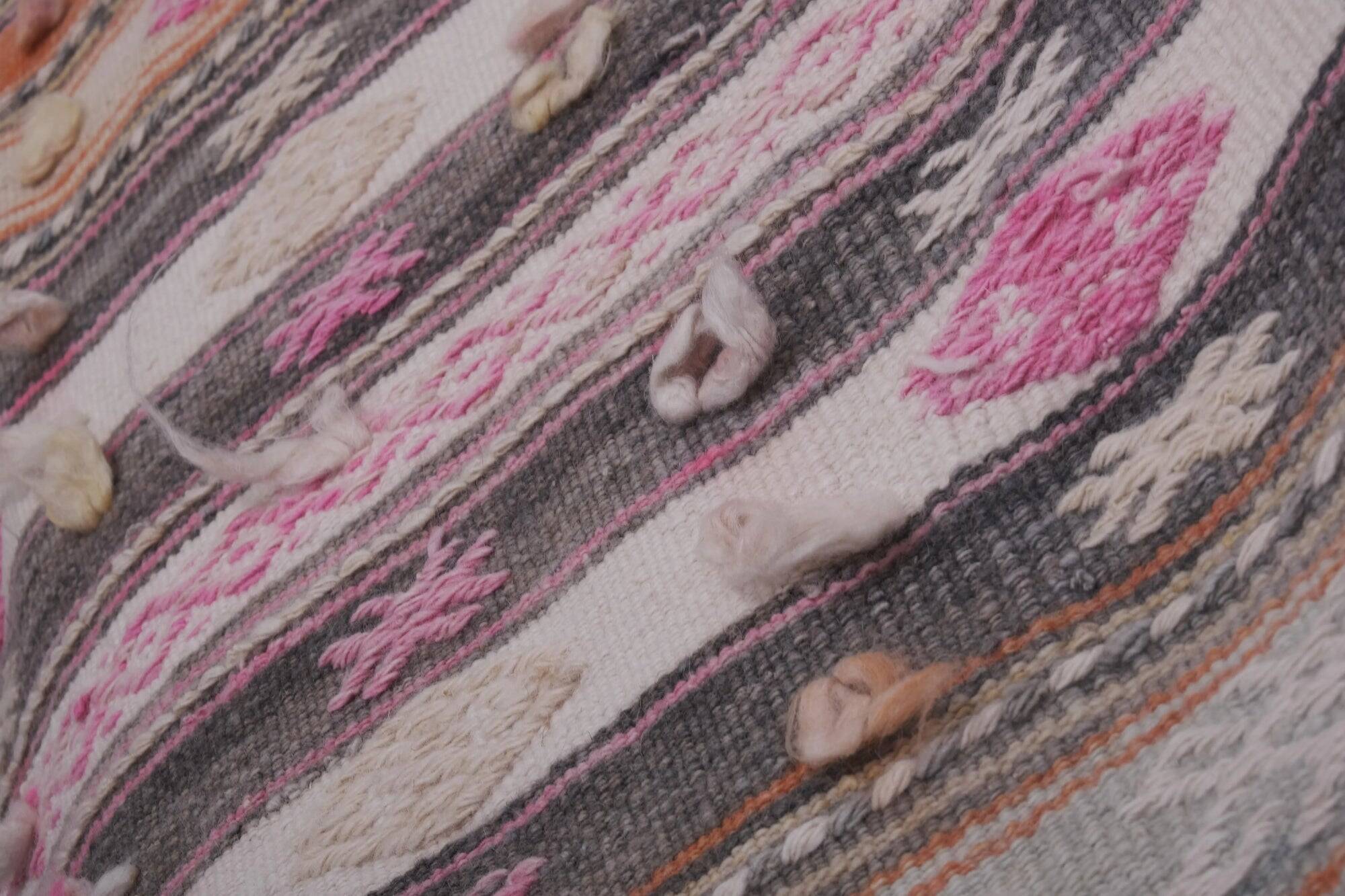 Vintage Turkish hallway rug 54x703 cm