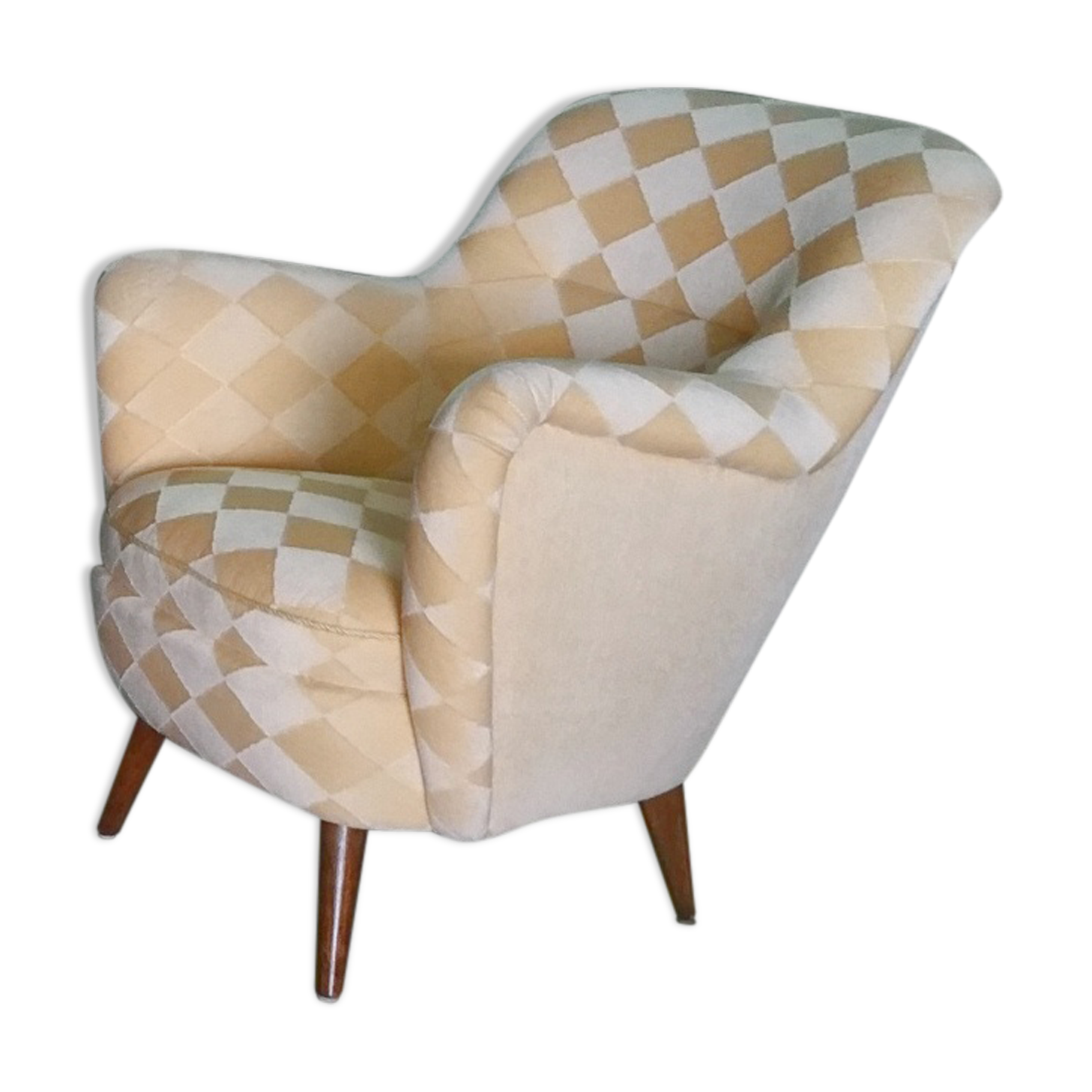Restored organic year 50-60 club Chair
