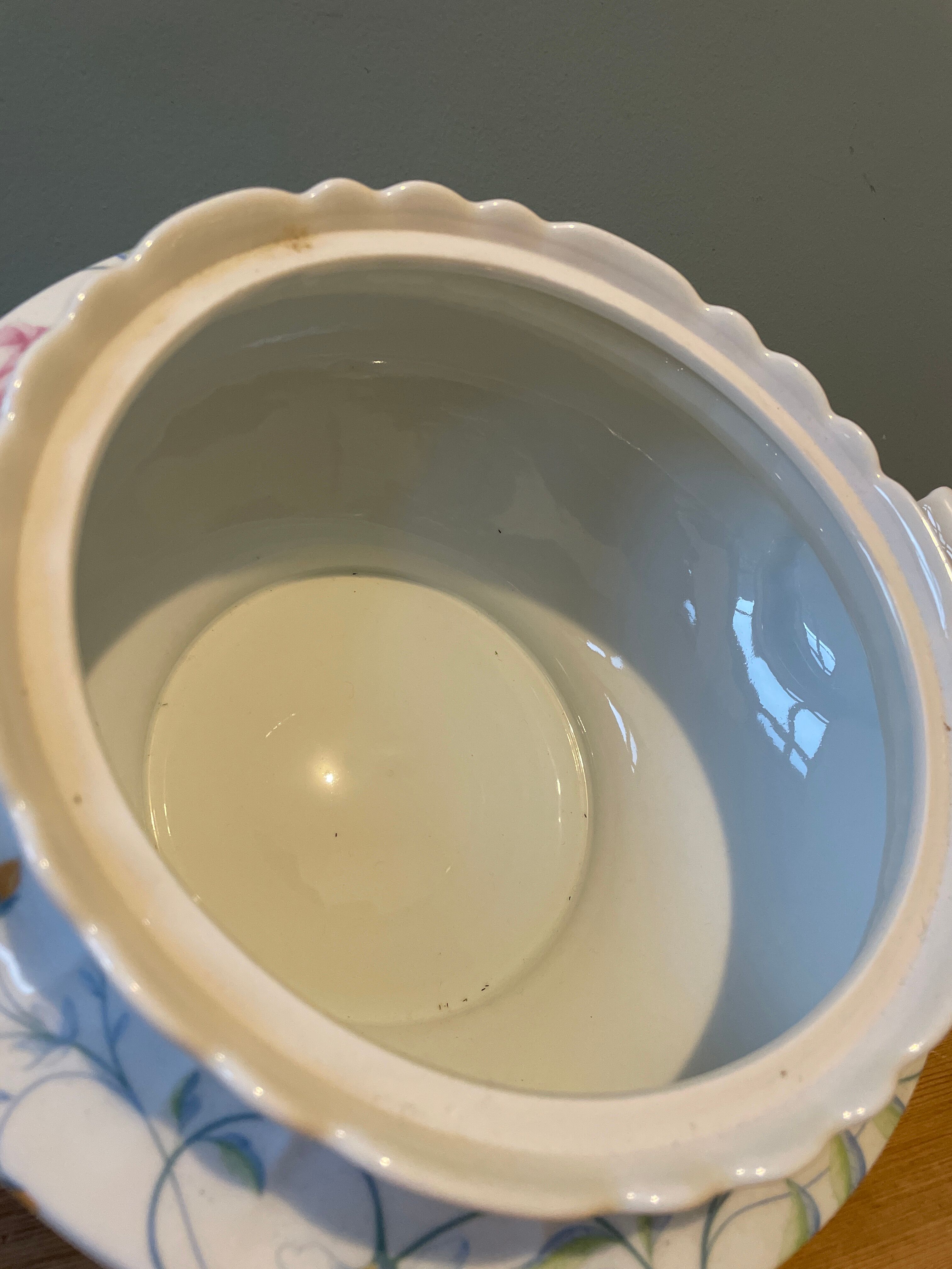 Soupière en porcelaine fine « Laurent », fabrication Italienne