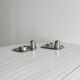 2 coquetiers inox