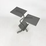 Postmodern Italian Perforated Sidetable, 1980s