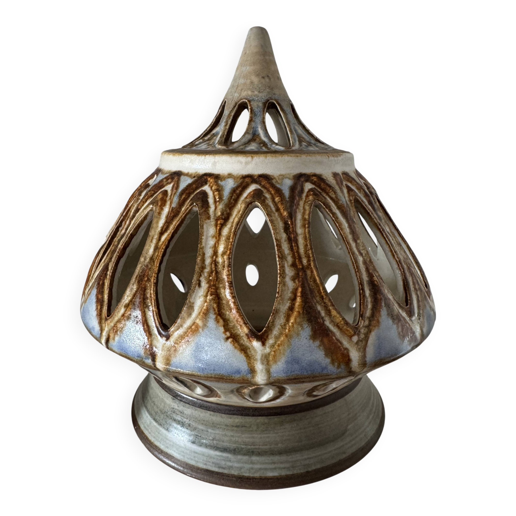 lantern Noomi Backhausen, Søholm Stentøj, Denmark, mid century